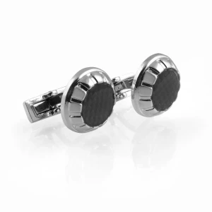 TGH Cufflinks For Men, Silver, C-53