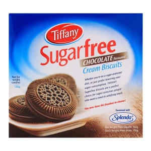 Tiffany Sugar Free Cream Chocolate Biscuit 162g