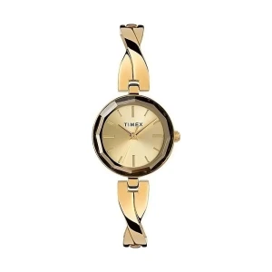 Timex Dress Faceted Crystal 26mm Women's Watch, TW2T49600