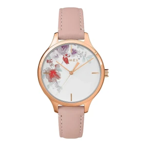 Timex Wom Pink Strap Analog Watch, TW2R87700