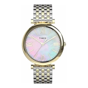 Timex Women's Parisienne 35mm Stainless Steel Bracelet Watch, TW2T79400