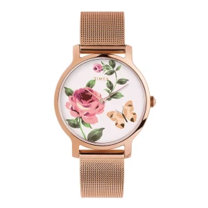 Timex WomGold Bracelet Analog Watch, TW2U19000