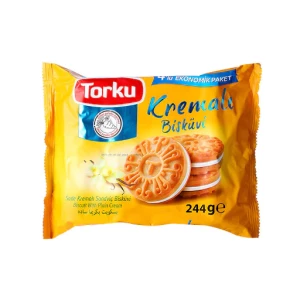 Torku Favorimo Sandwich Biscuit Chocolate Flavour 244g