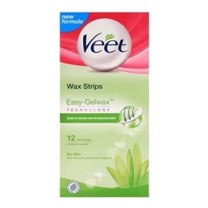 Veet Body Wax Strips DRy Skin 12's Local