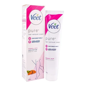 Veet Pure Shea Butter Normal Skin Hair Removal Cream, 200g