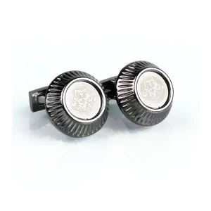 VRS Cufflinks For Men, Black, C-01