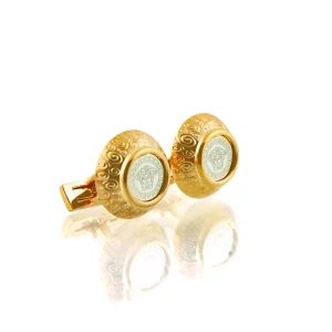VRS Cufflinks For Men, Golden, C-21