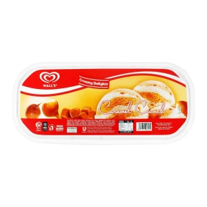Wall's Caramel Crunch Frozen Dessert, 4.5 Liters