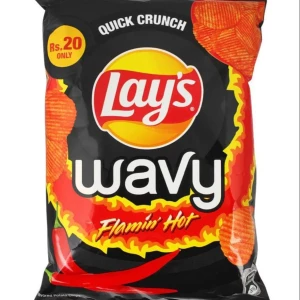 Wavy Flaming Hot 35Gm 12 Pieces